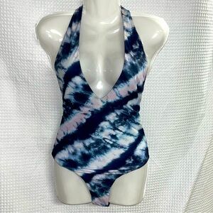 Billabong ladies tidal wave one piece swimsuit (no size tag) see measurements